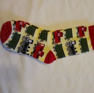 Lazy One Boys Train Socks